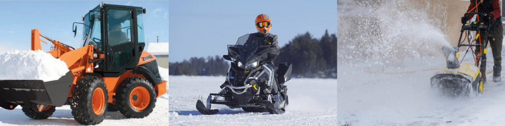 タイヤショベル・スノーモービル・除雪機